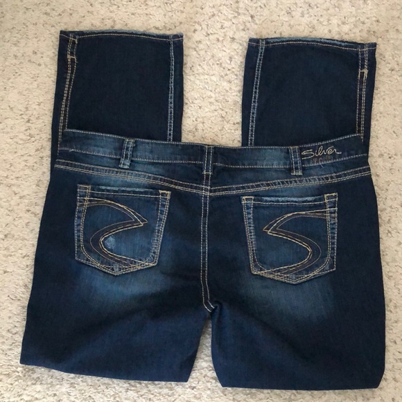 Silver Jeans Denim - Silver jeans Frances 18”Plus Sz 24 W 22 x 33 boot